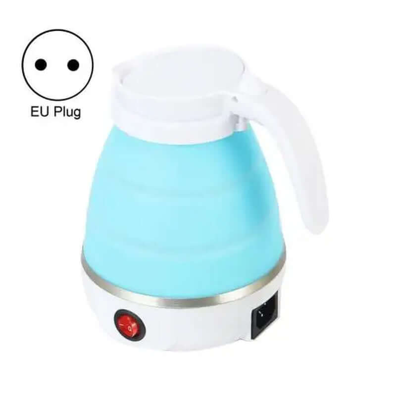 600ML Electric Kettle Coffee Pot Foldable Space-Saving Camping Home Travel Outdoor Heating Hot Water Tea Kettle Cup