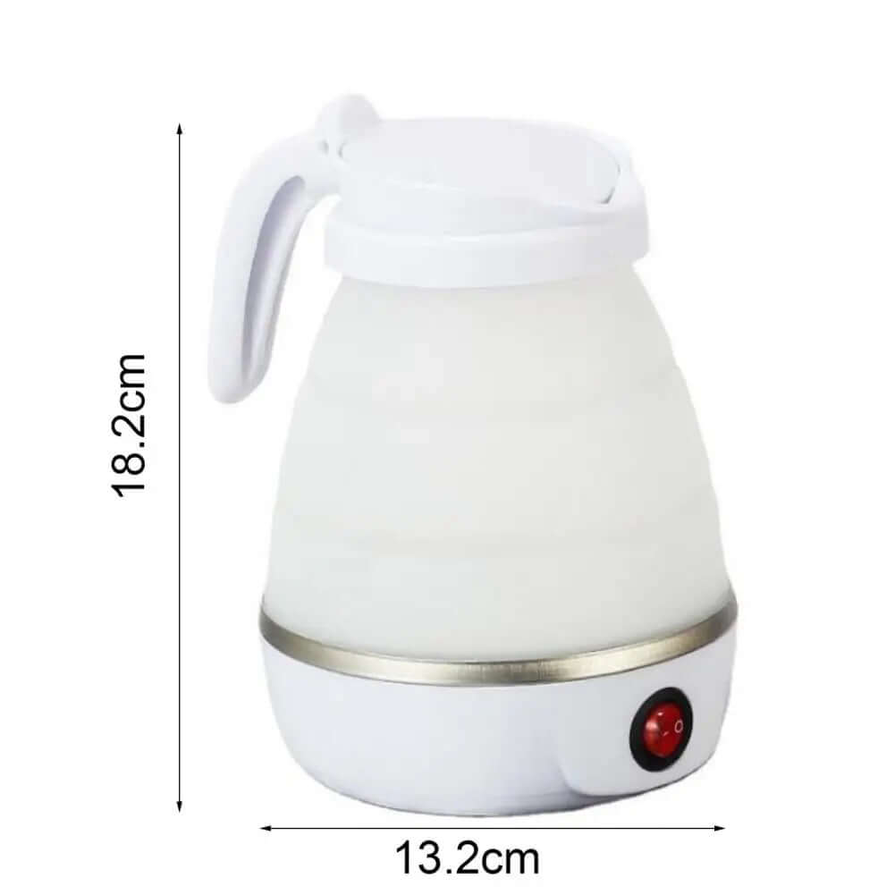 600ML Electric Kettle Coffee Pot Foldable Space-Saving Camping Home Travel Outdoor Heating Hot Water Tea Kettle Cup