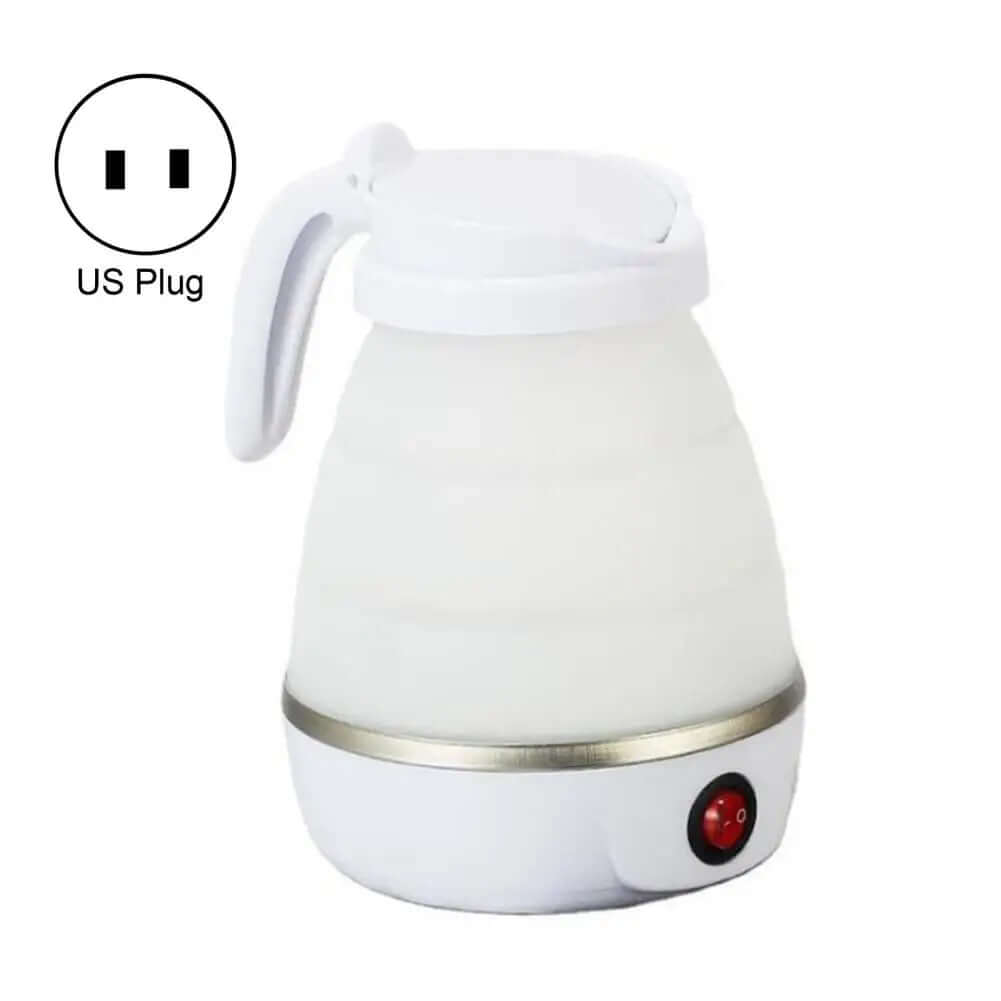 600ML Electric Kettle Coffee Pot Foldable Space-Saving Camping Home Travel Outdoor Heating Hot Water Tea Kettle Cup